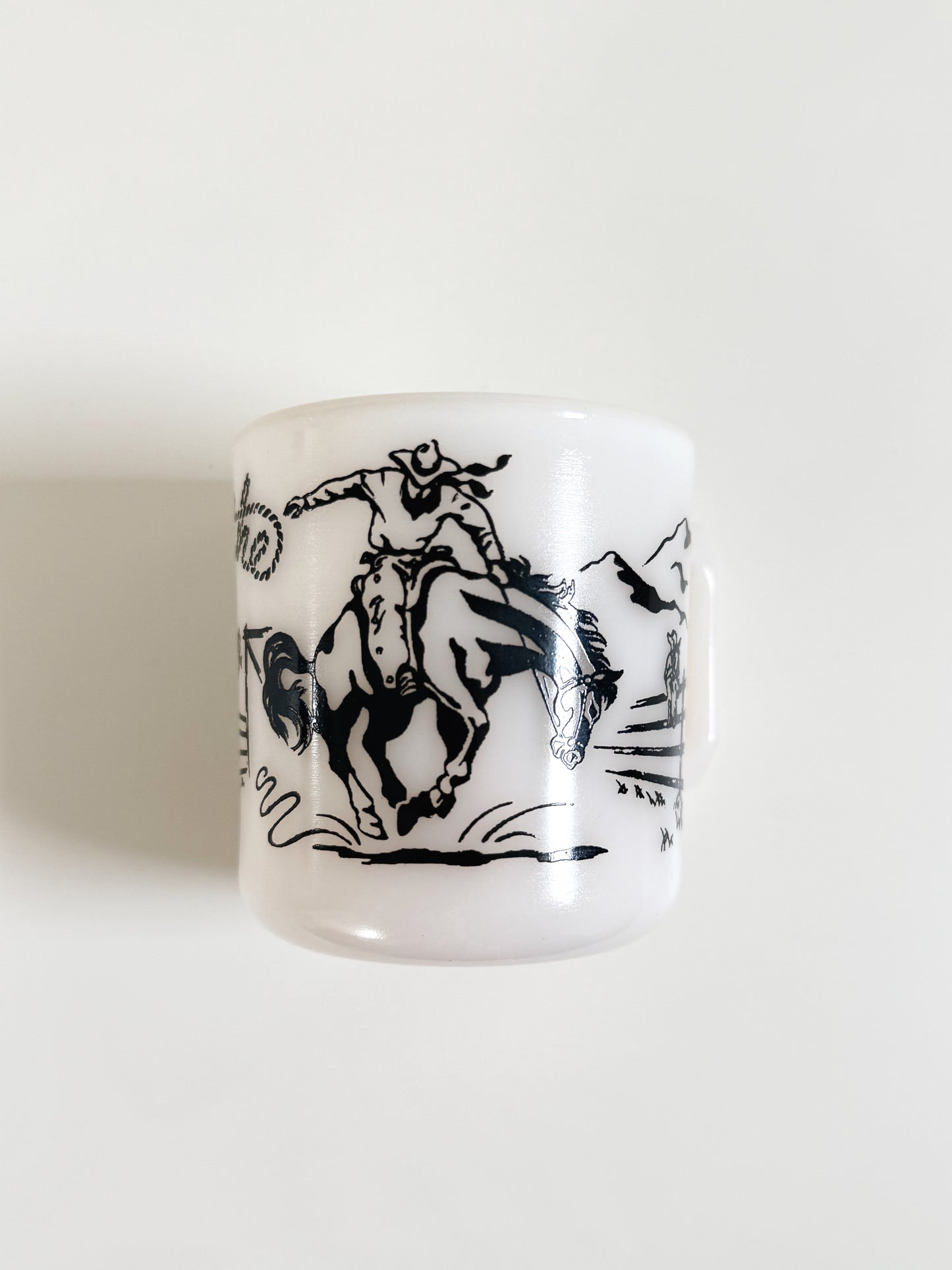 Vintage Tex At The Rodeo Mug