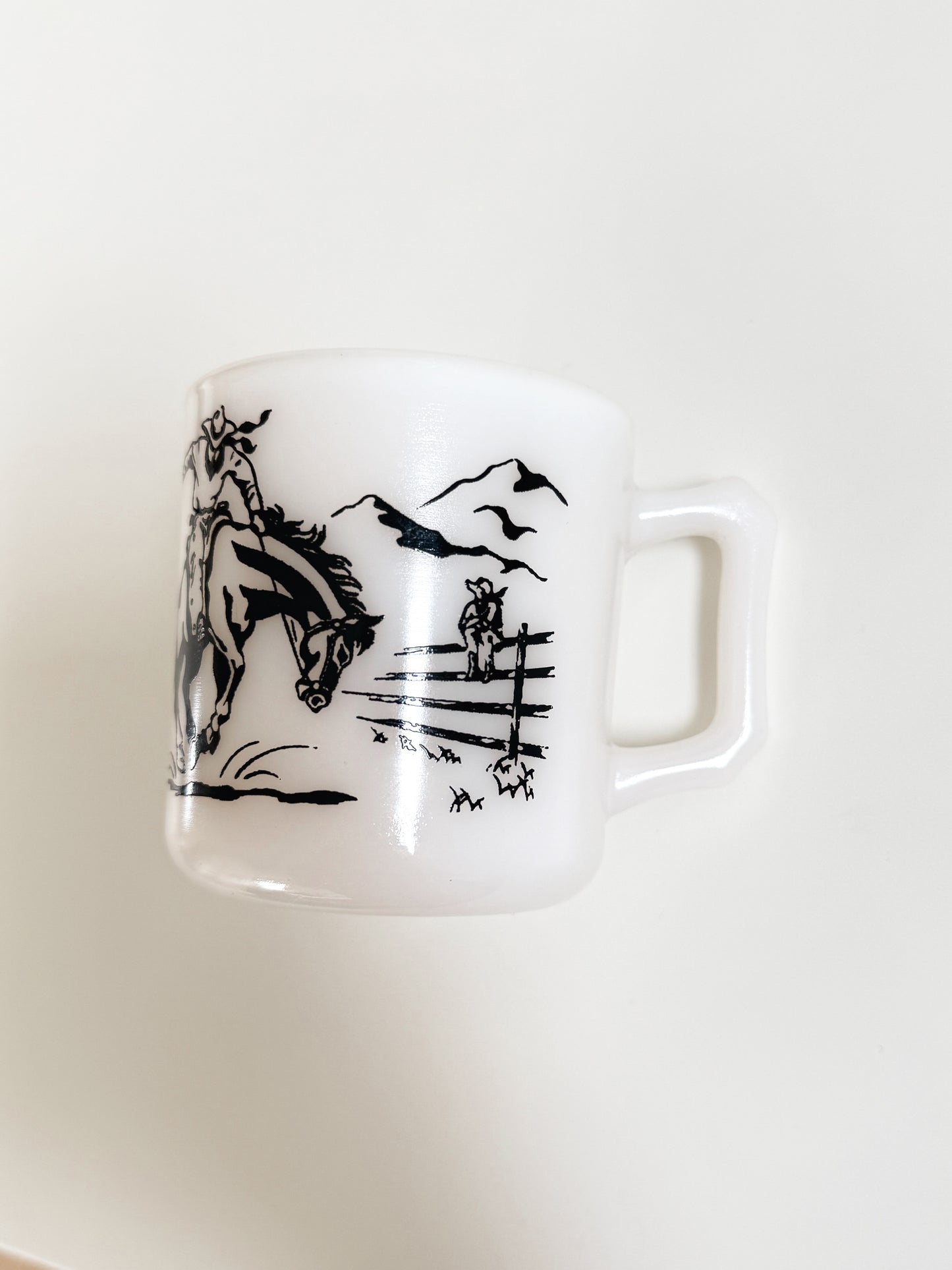 Vintage Tex At The Rodeo Mug