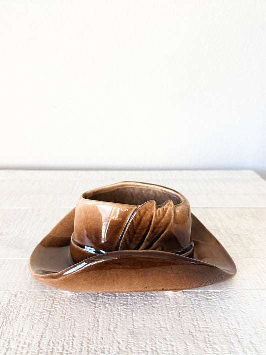 Vintage McCoy Cowboy Hat Planter
