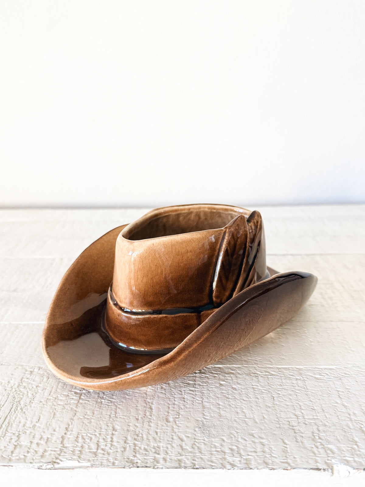 Vintage McCoy Cowboy Hat Planter