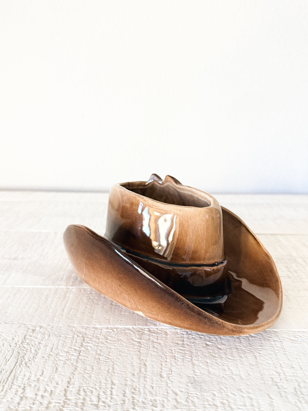 Vintage McCoy Cowboy Hat Planter