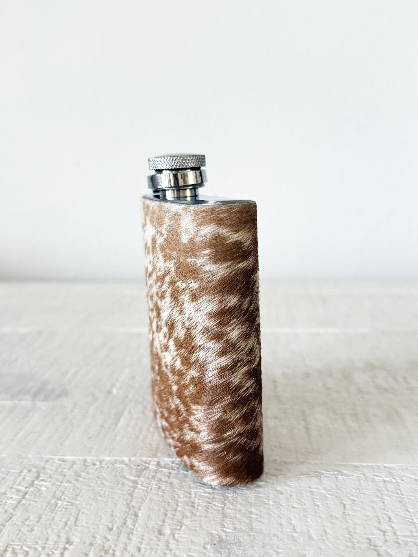 Cowhide Flask
