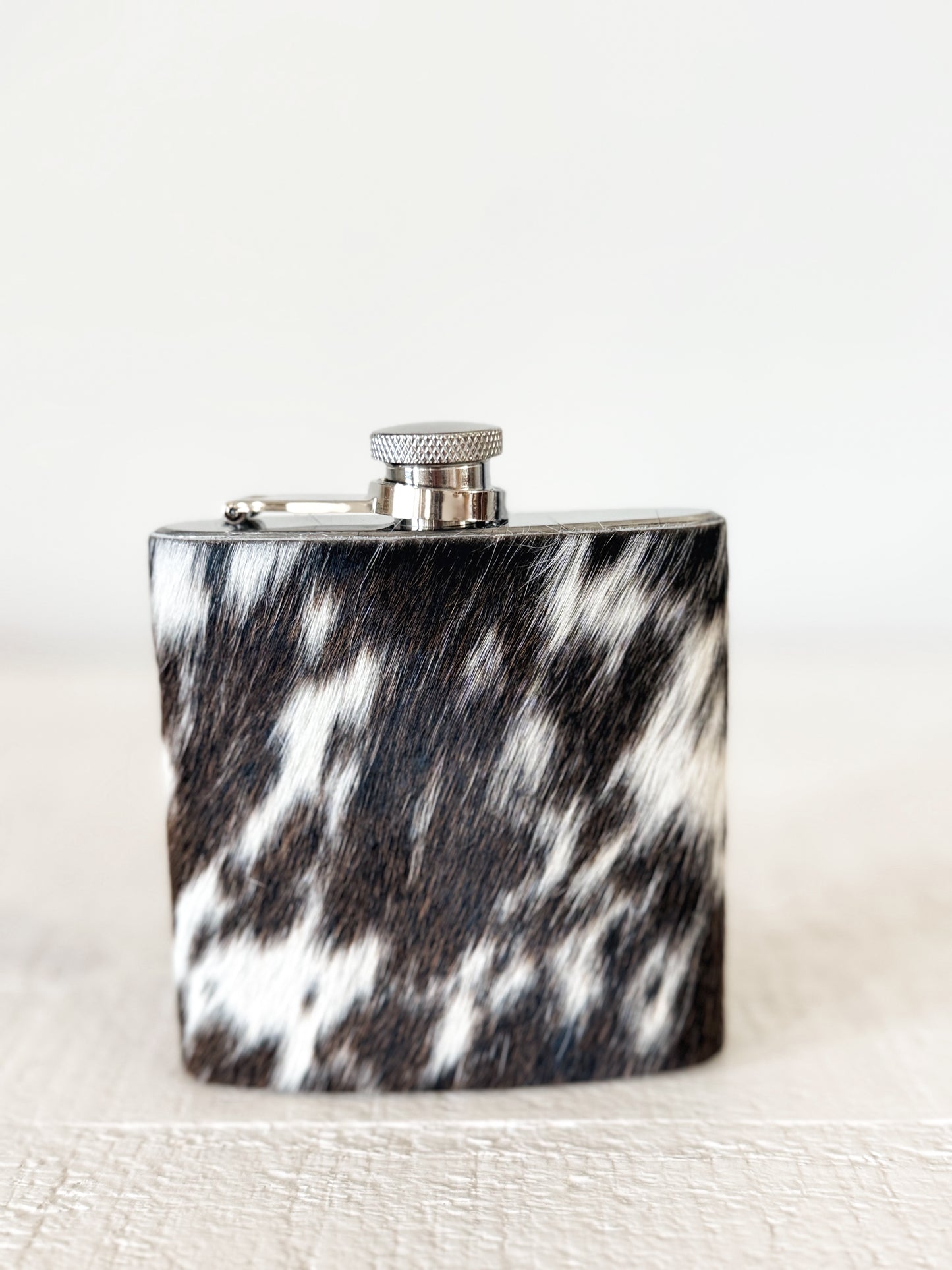 Cowhide Flask