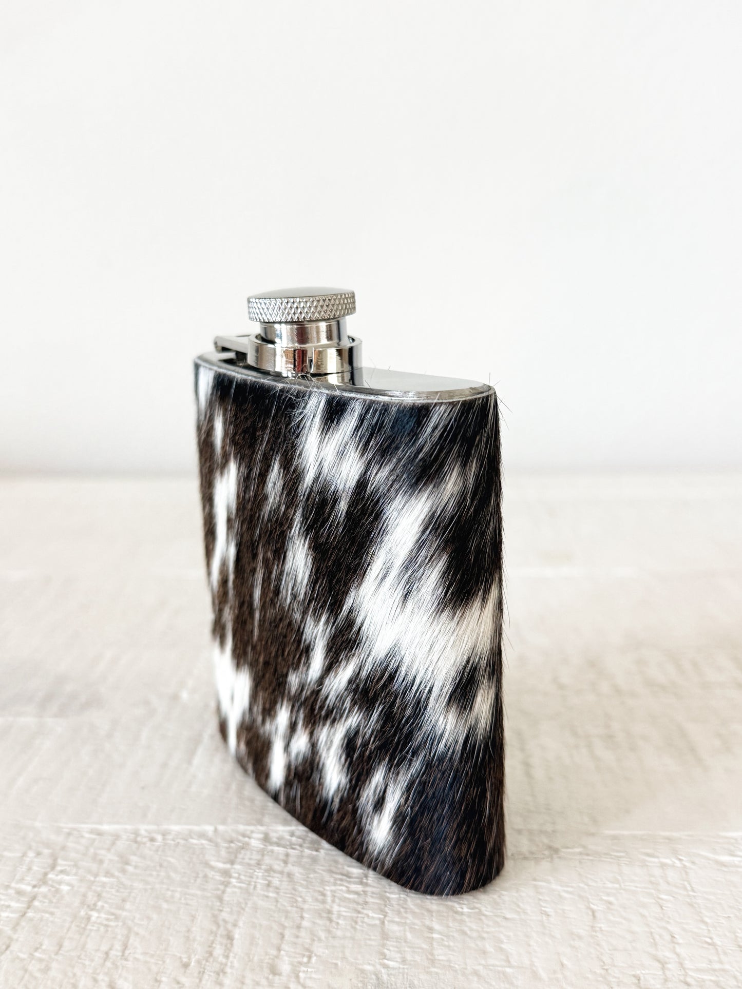 Cowhide Flask