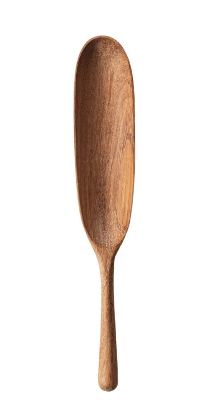 Oblong Wood Spoon