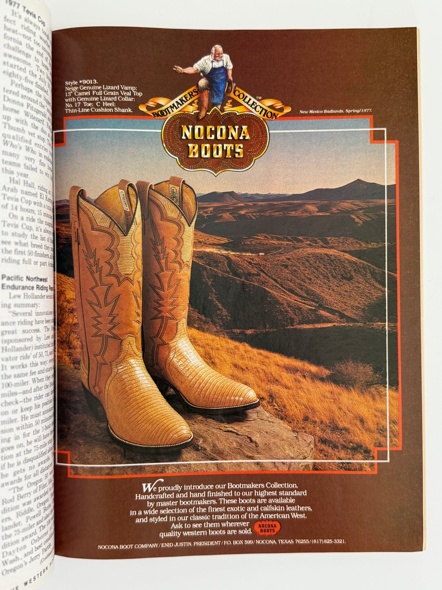Vintage Western Horseman Magazine 1977