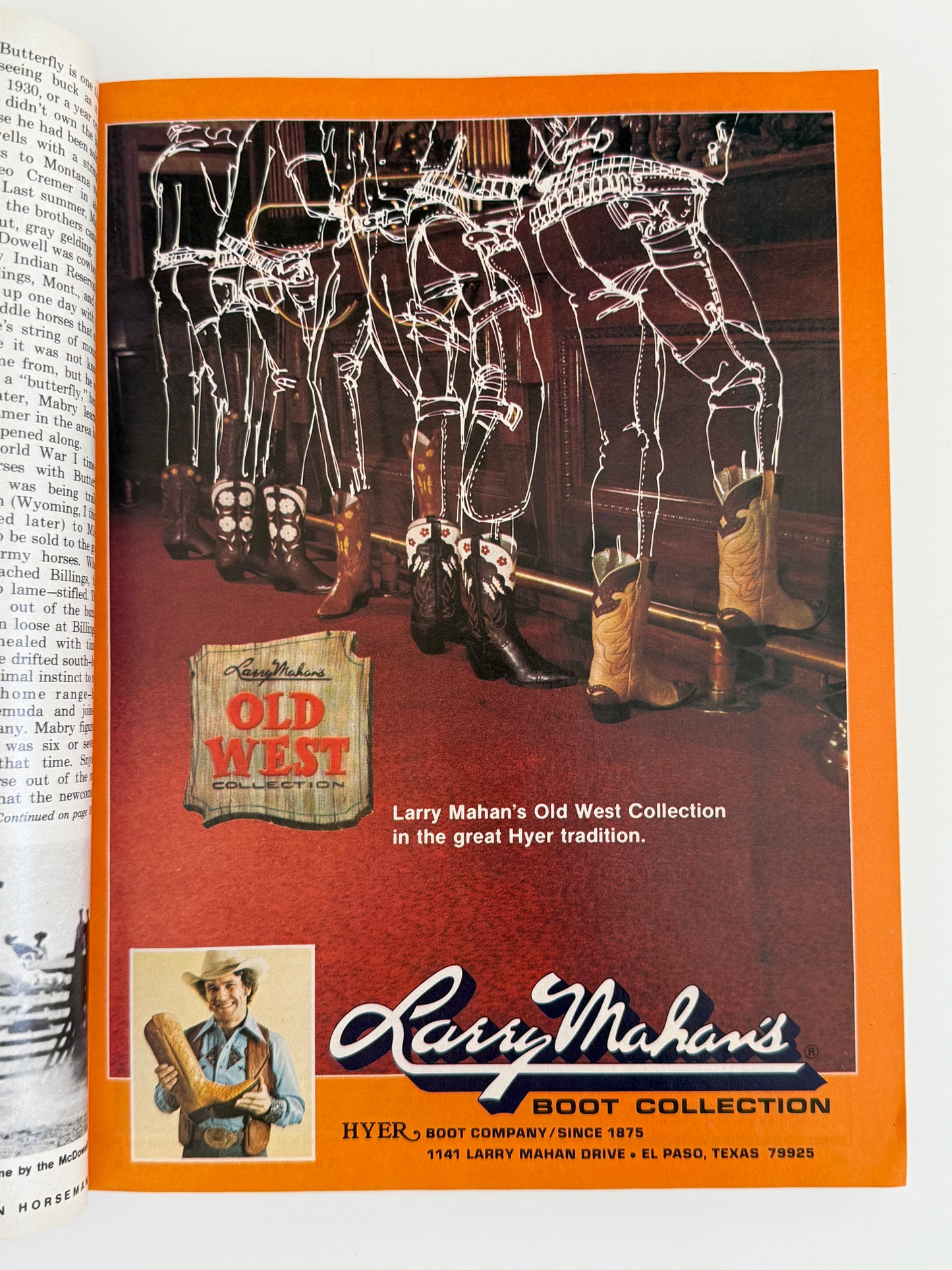 Vintage Western Horseman Magazine 1977