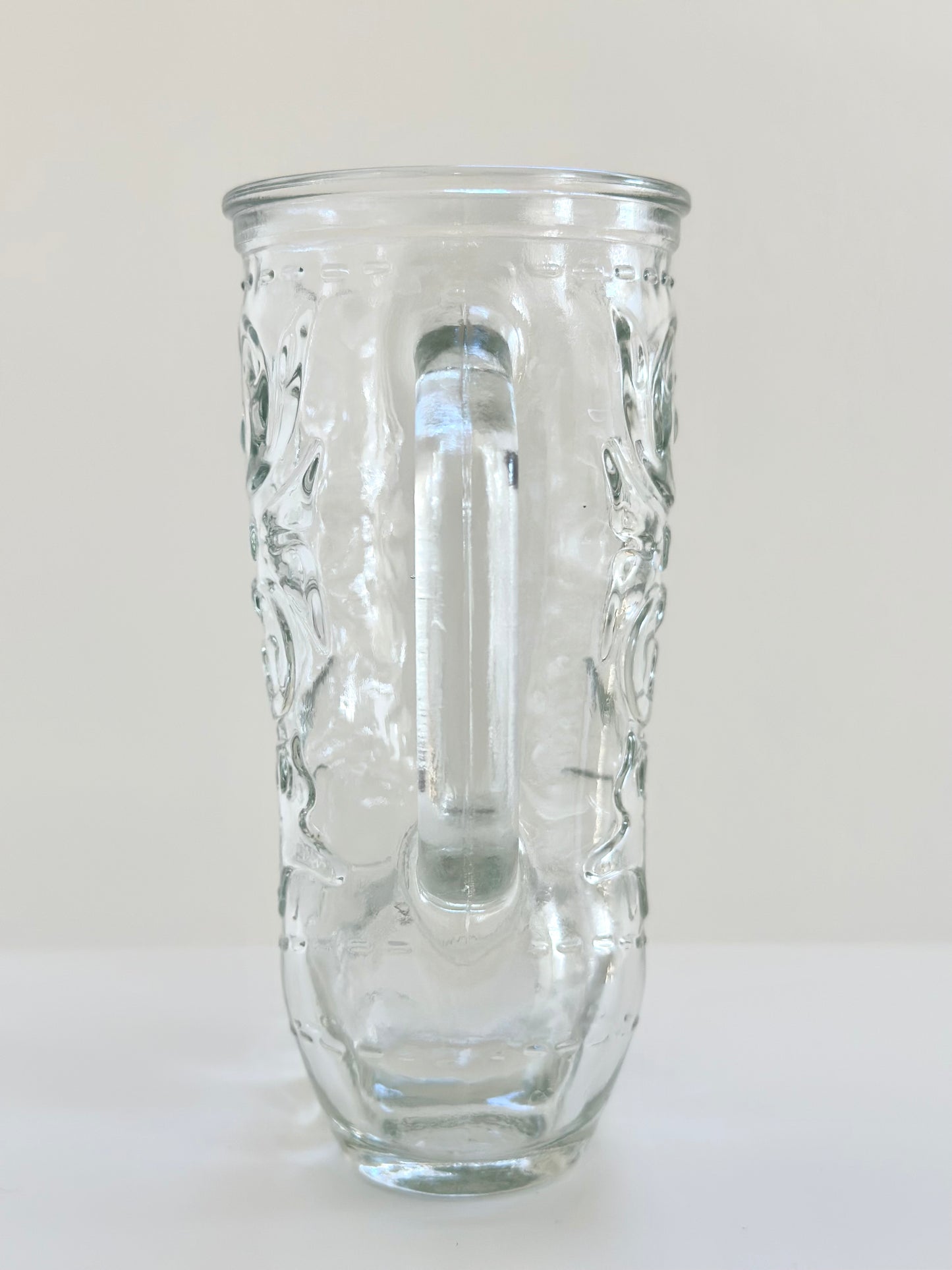 Vintage Glass Boot Mug