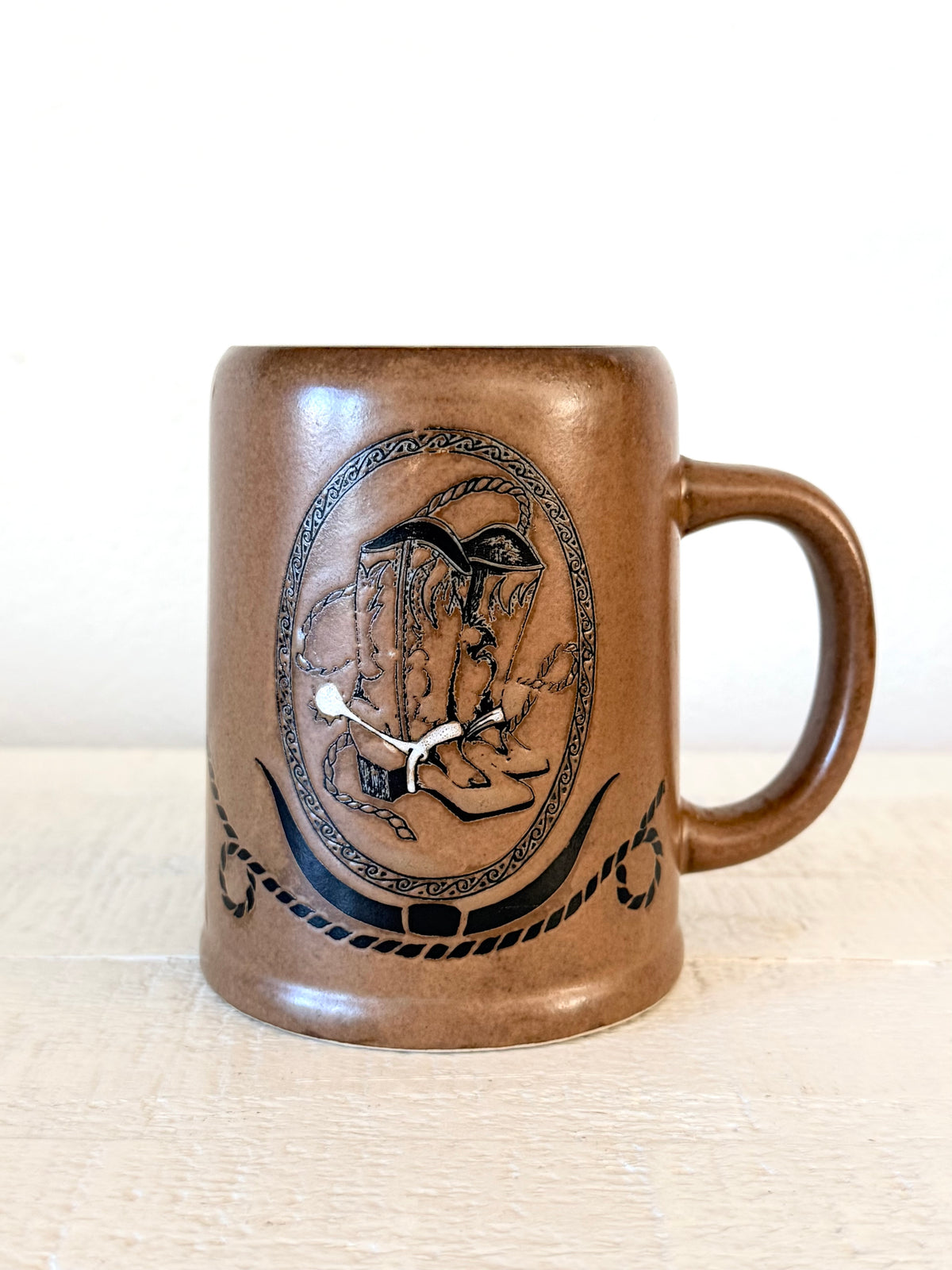 Vintage Western Boots Mug