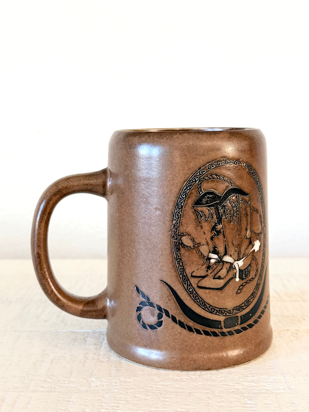 Vintage Western Boots Mug