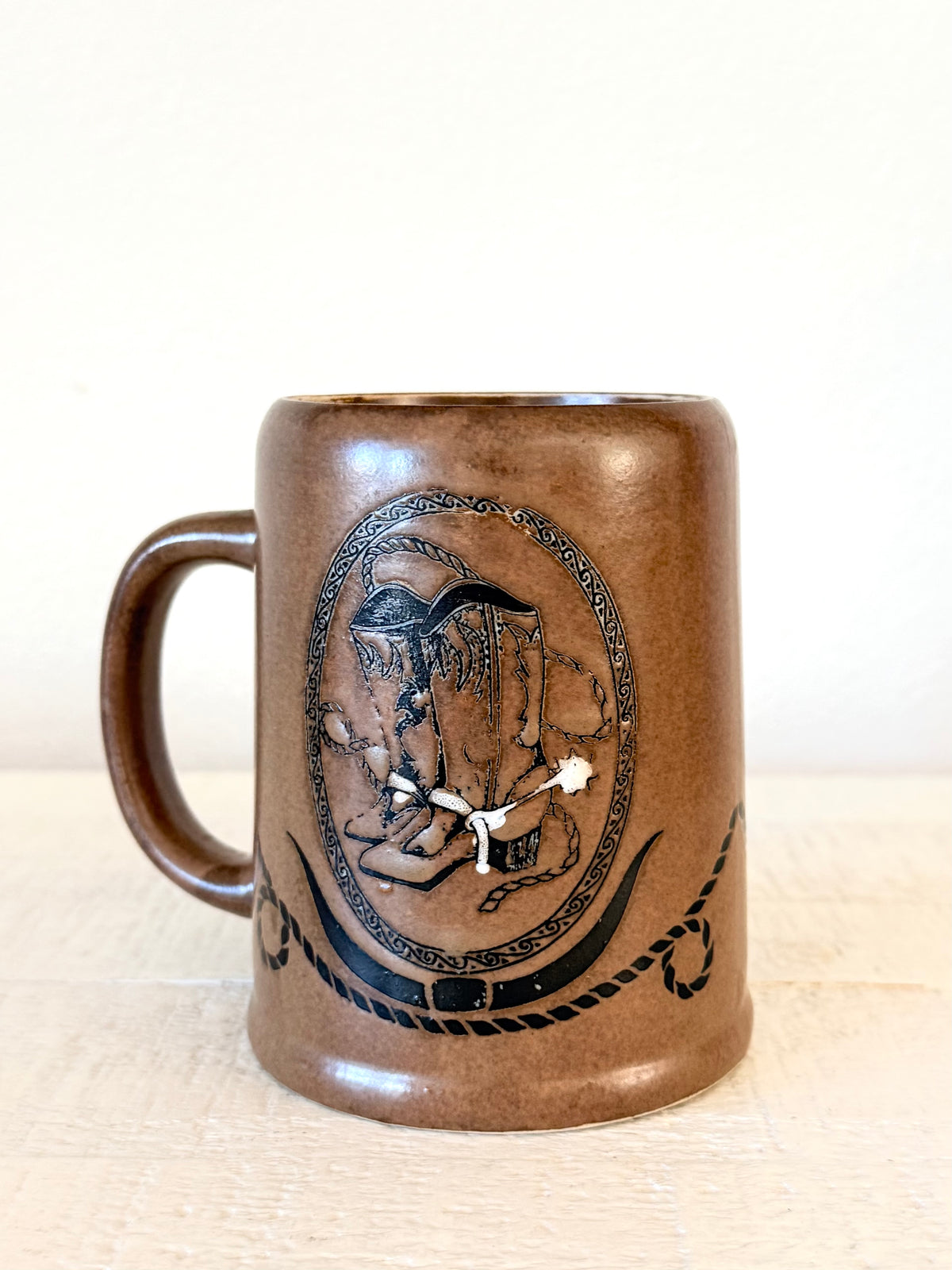 Vintage Western Boots Mug