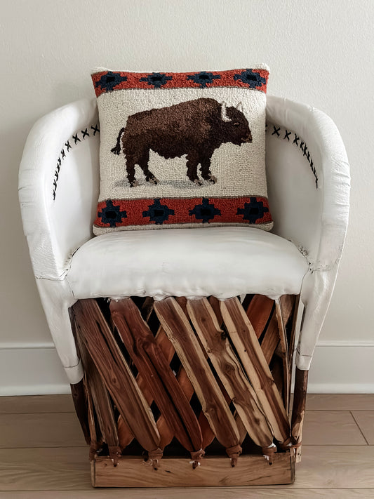 Buffalo Hook Pillow