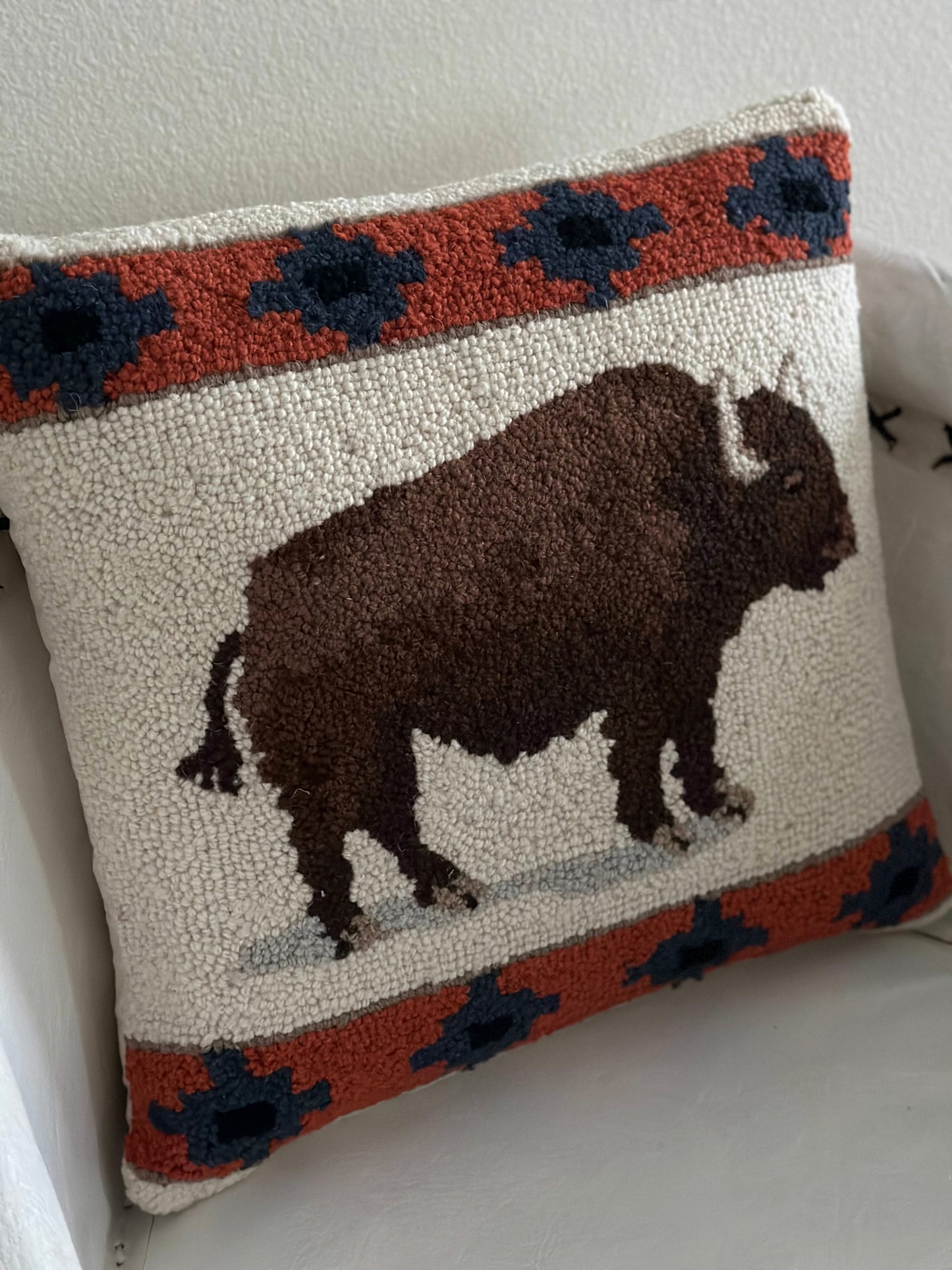 Buffalo Hook Pillow