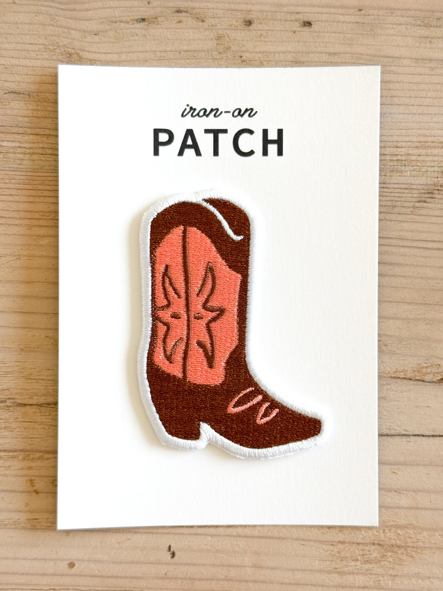 Cowboy Boot Patch