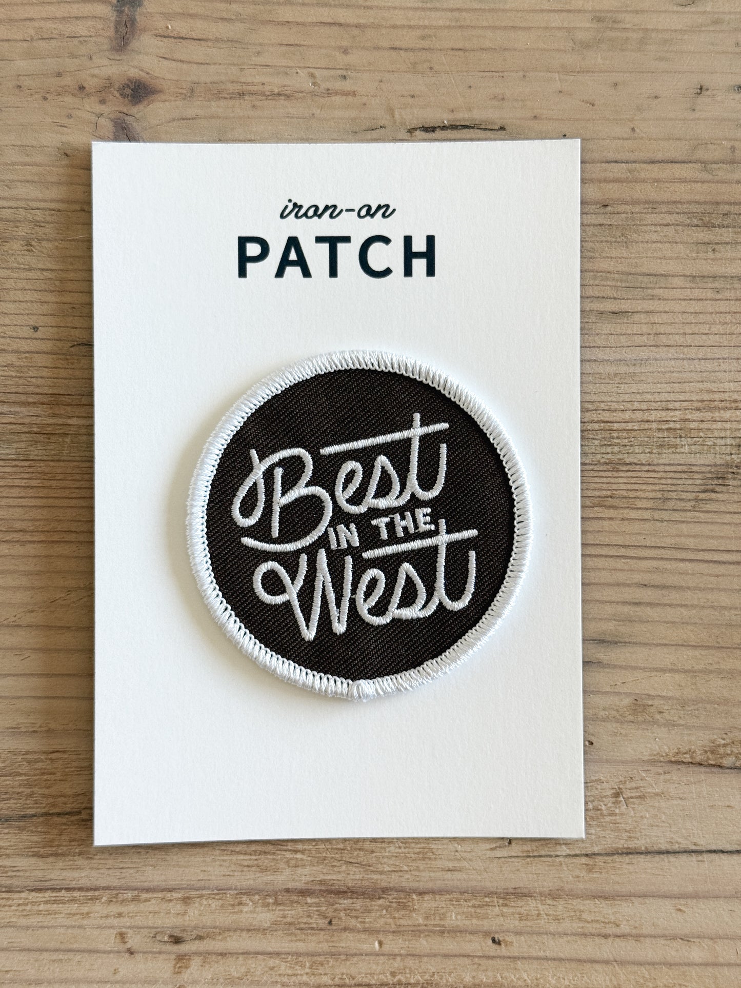 Best in the West Patch