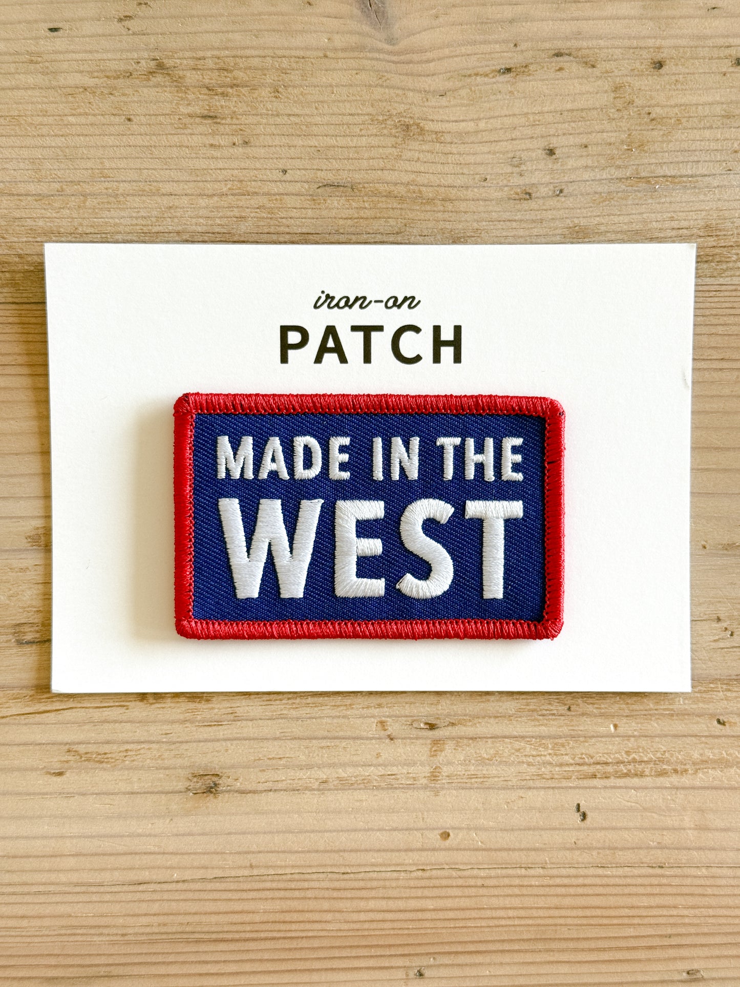 Made in the West Patch