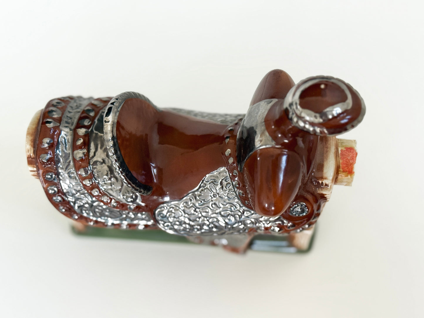 Vintage Saddle Decanter