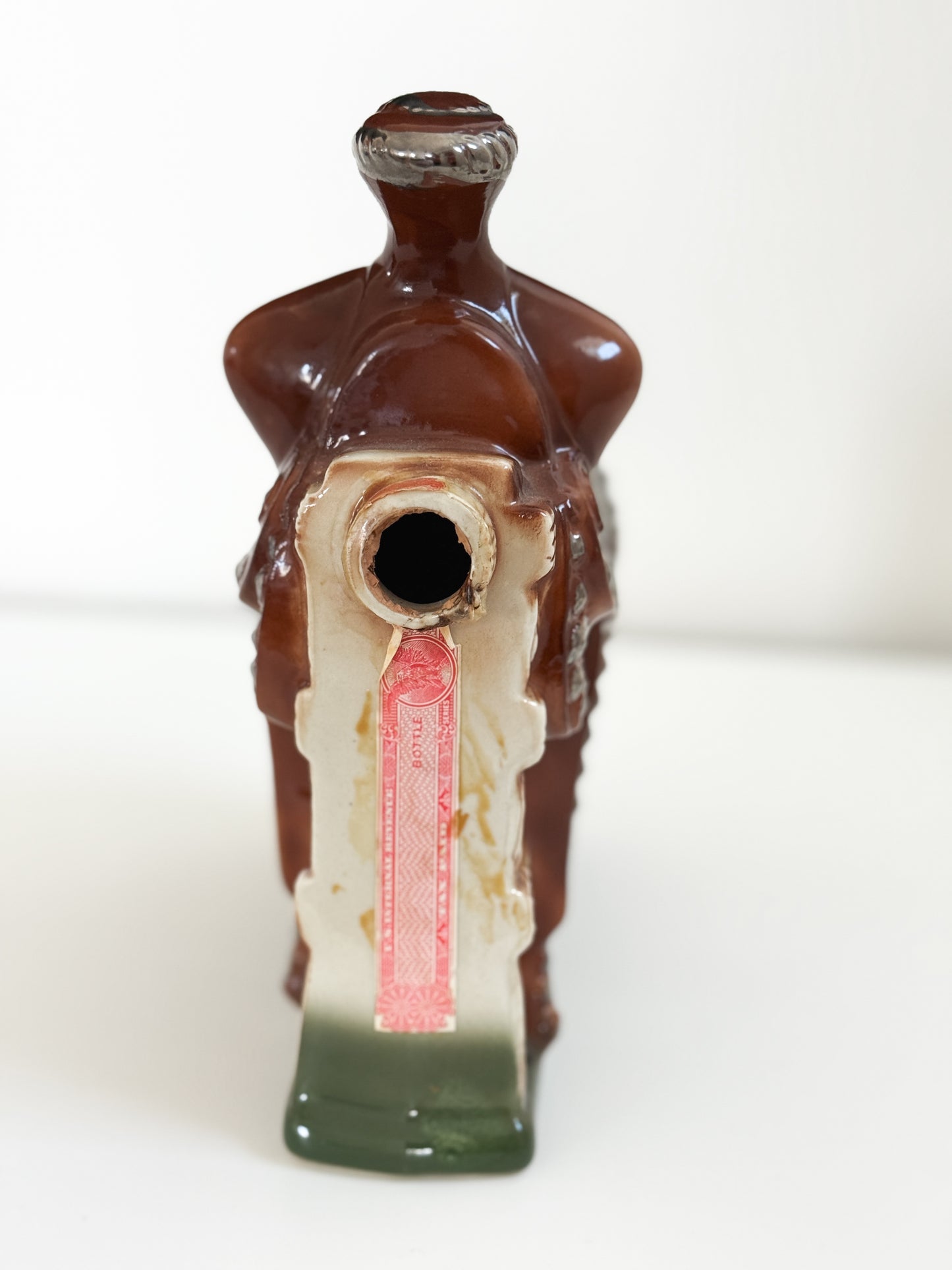 Vintage Saddle Decanter
