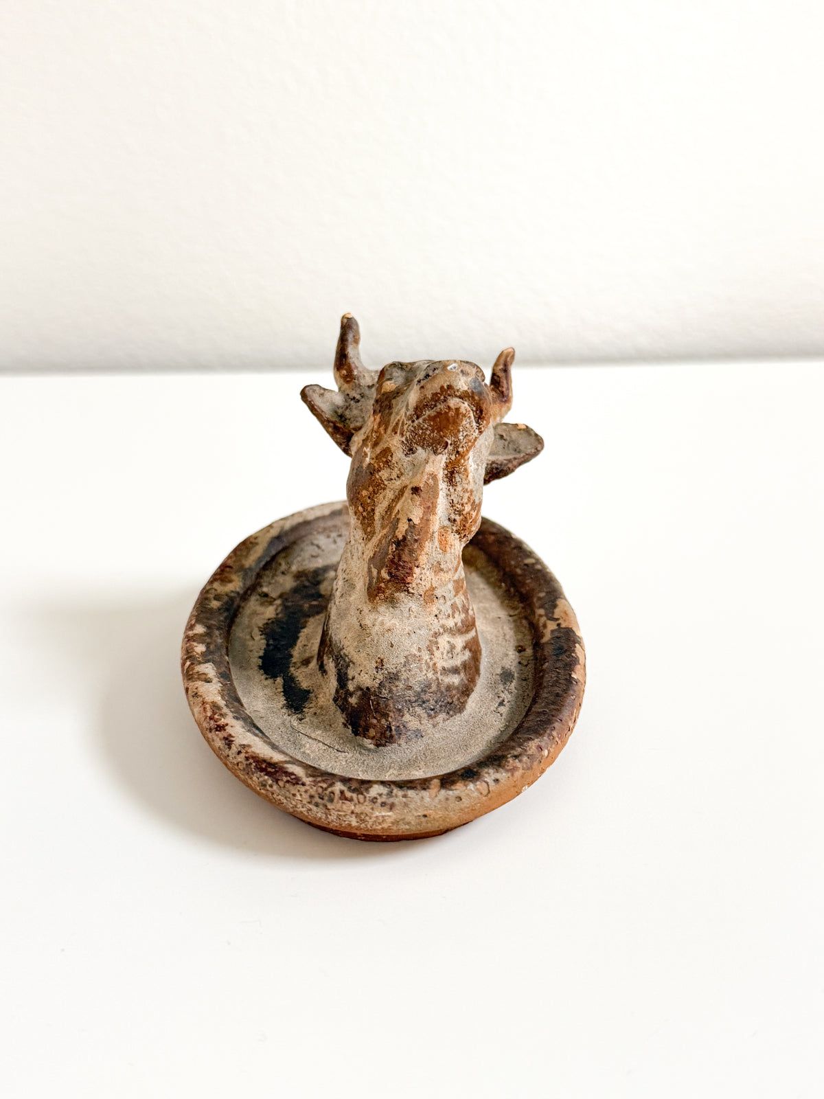 Vintage Mini Cow Bust
