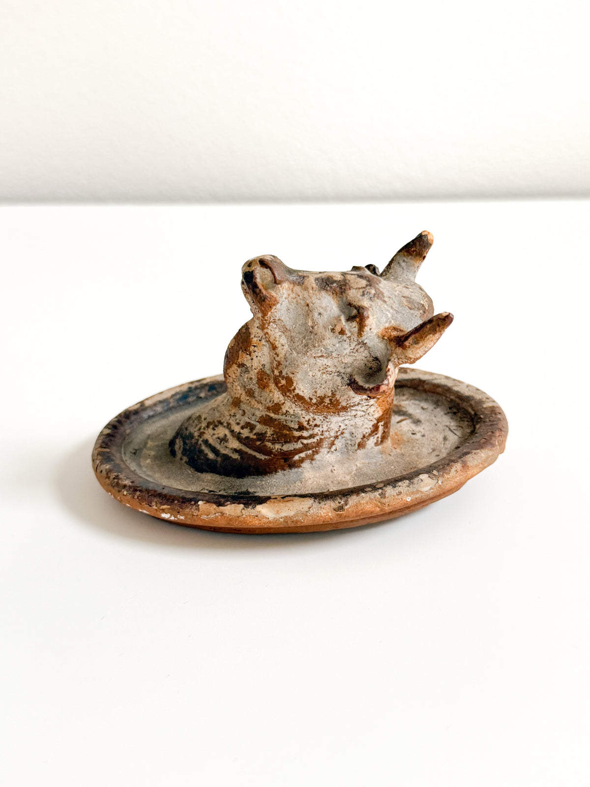 Vintage Mini Cow Bust