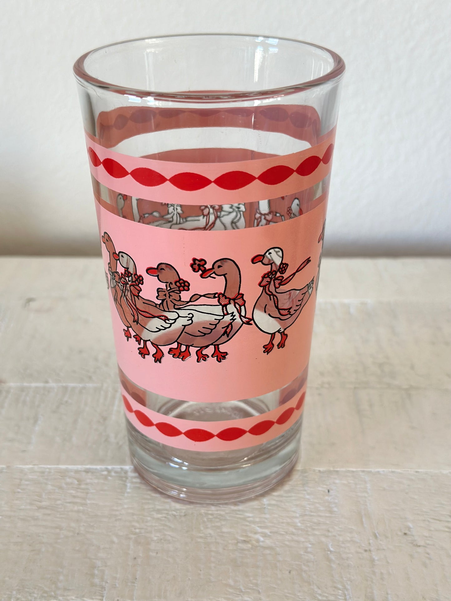 Vintage Duck Glass