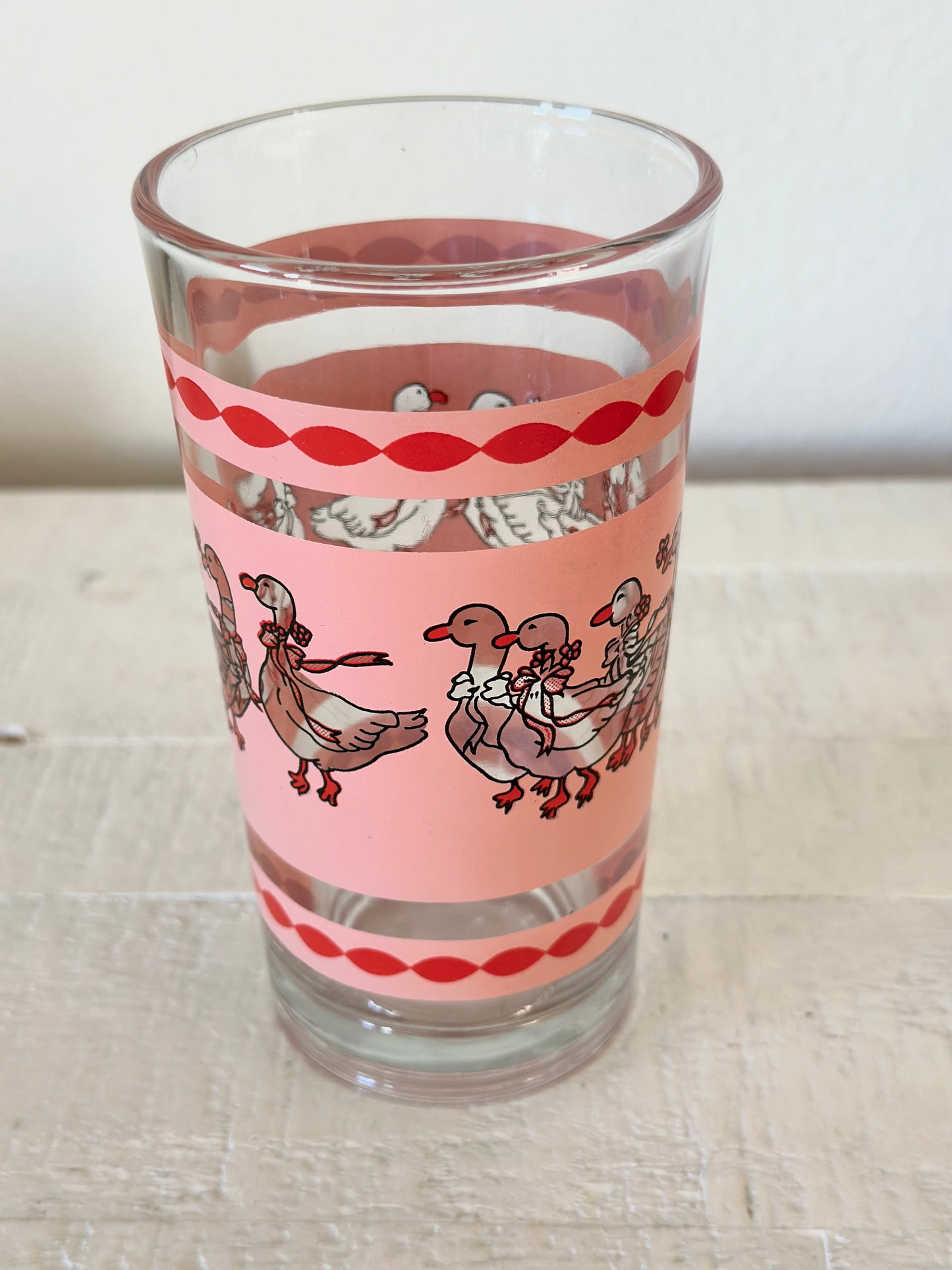 Vintage Duck Glass