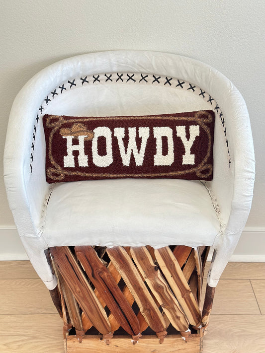 Howdy Hook Pillow