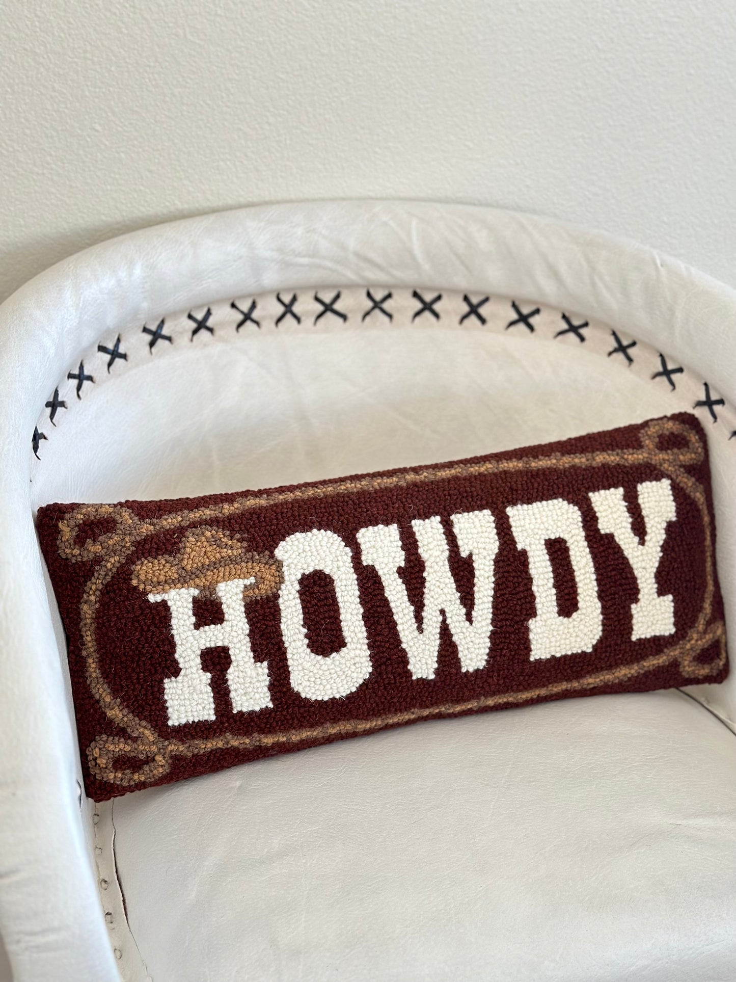 Howdy Hook Pillow