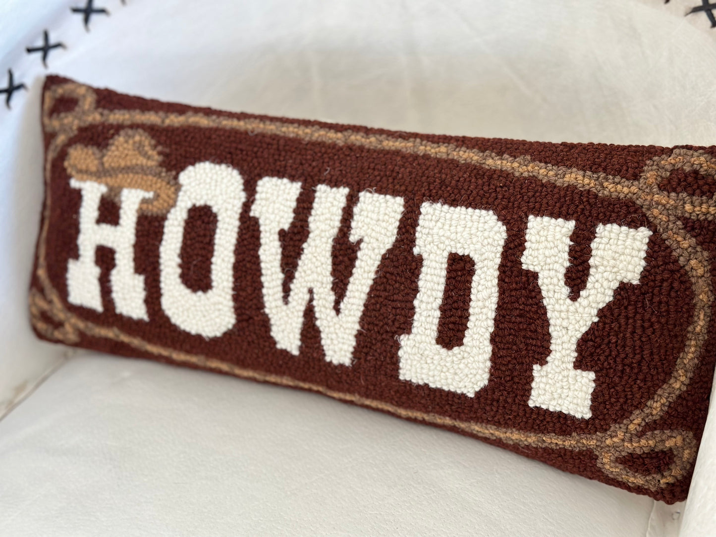 Howdy Hook Pillow