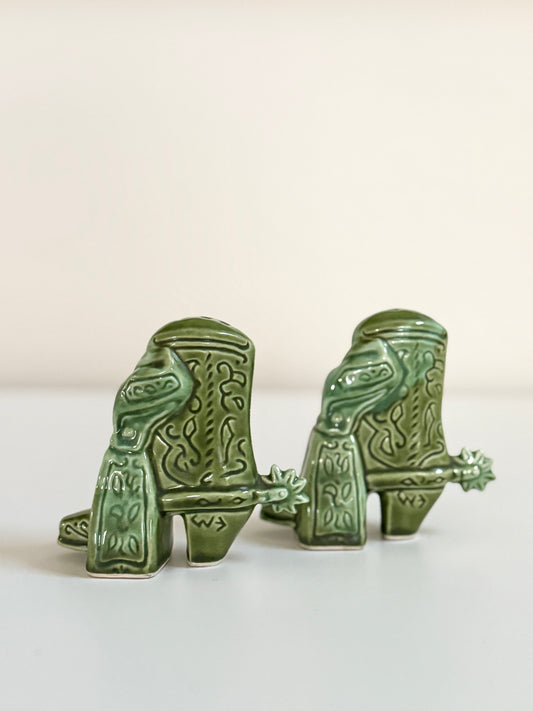 Vintage Boot in Stirrup Salt & Pep