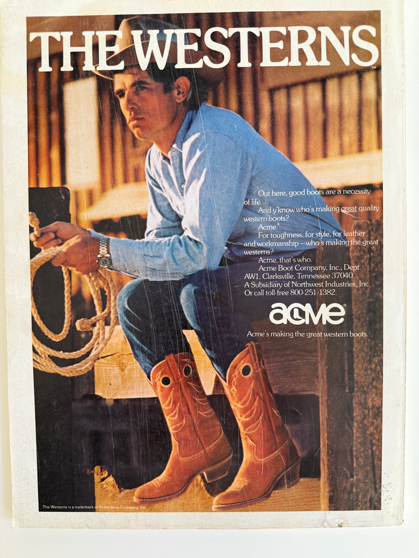 Vintage Western Horseman Magazine 1977