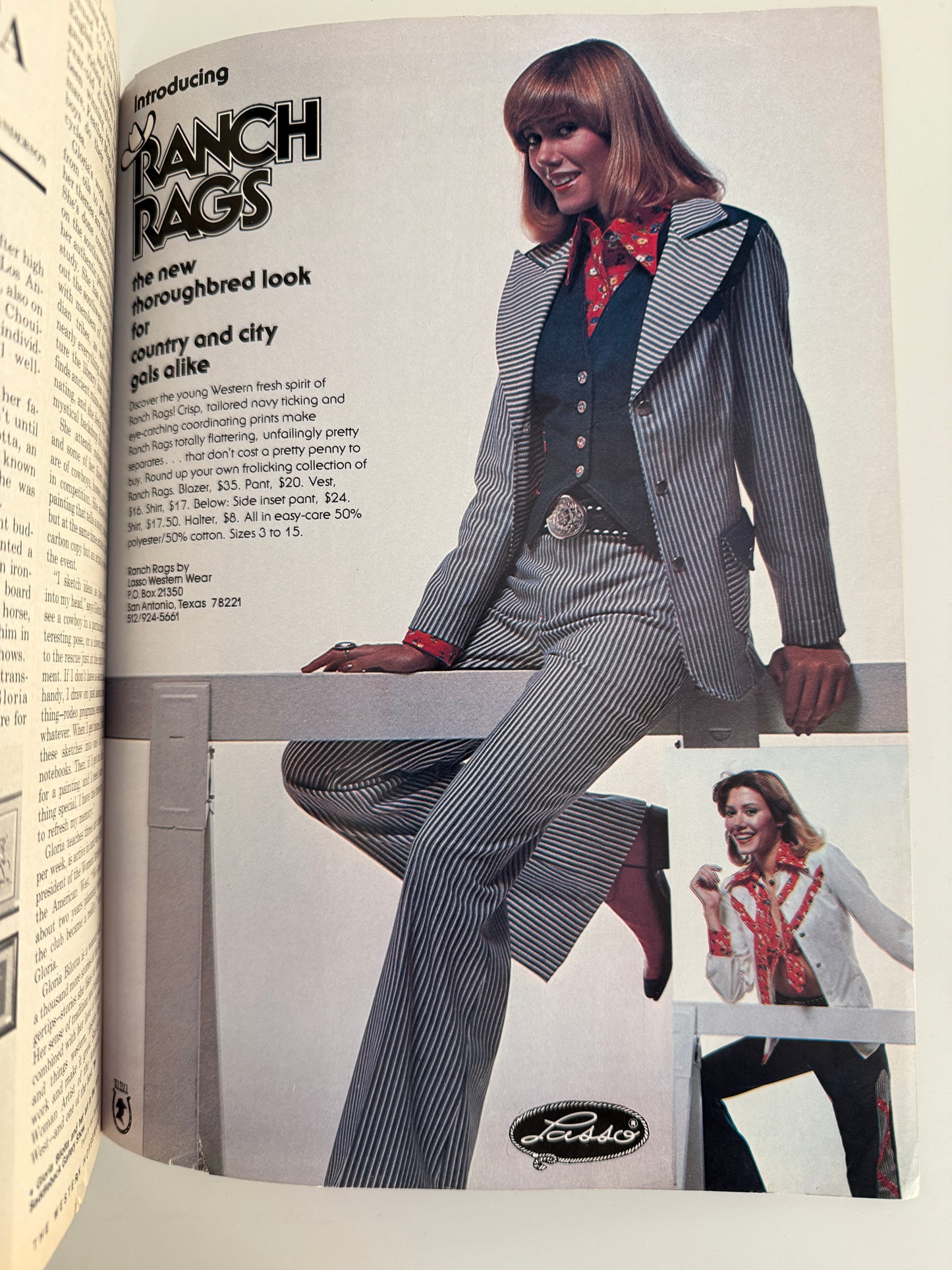 Vintage Western Horseman Magazine 1977