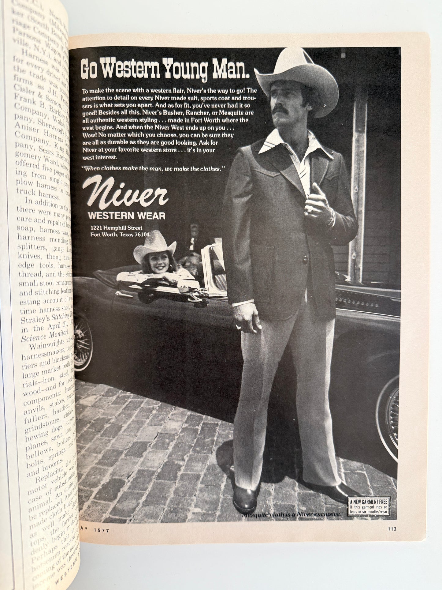 Vintage Western Horseman Magazine 1977