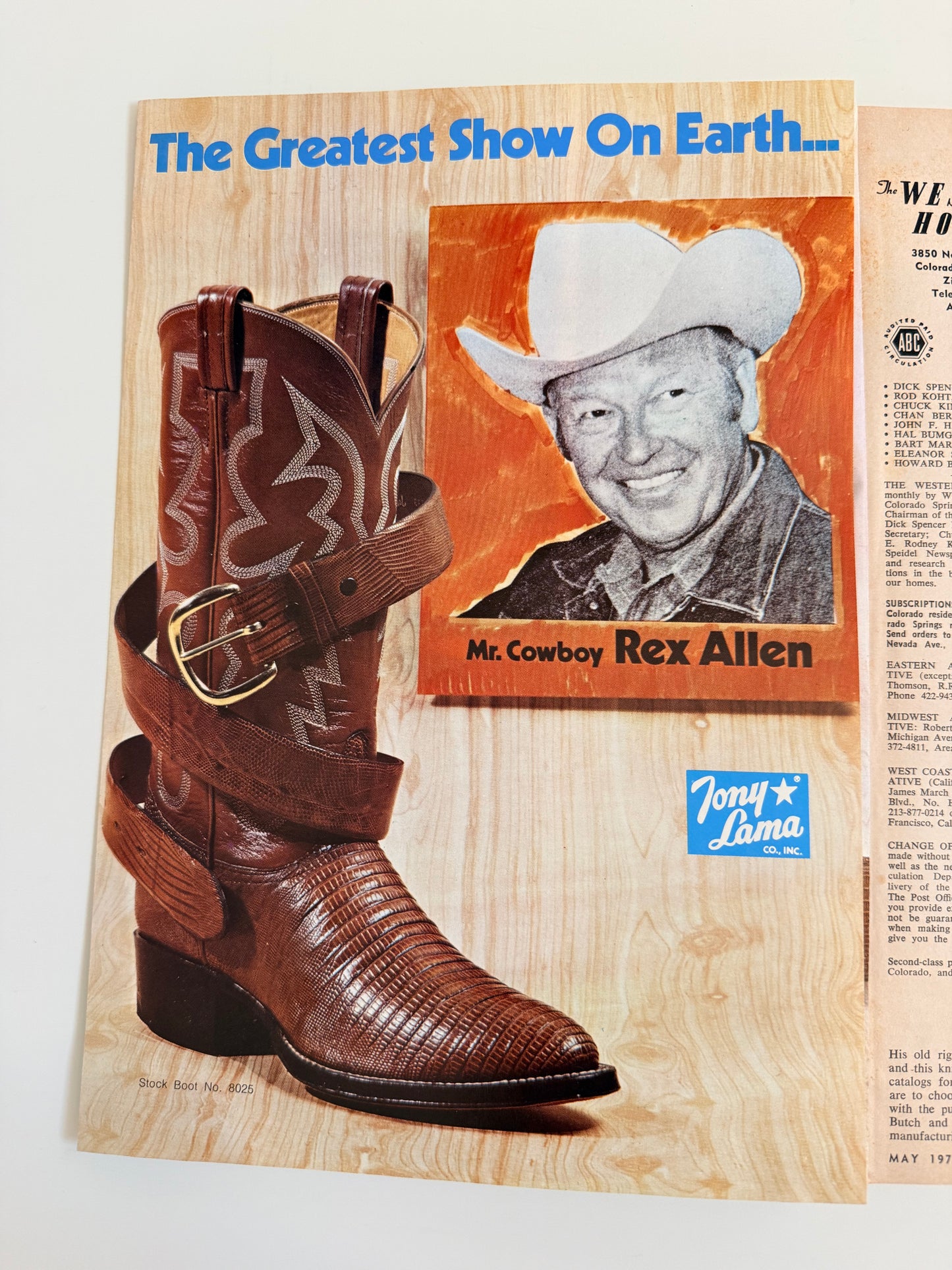 Western Horseman Magazine 1972