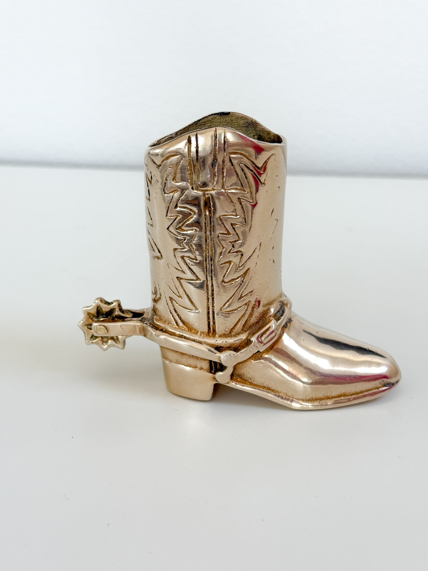 Vintage Brass Boot