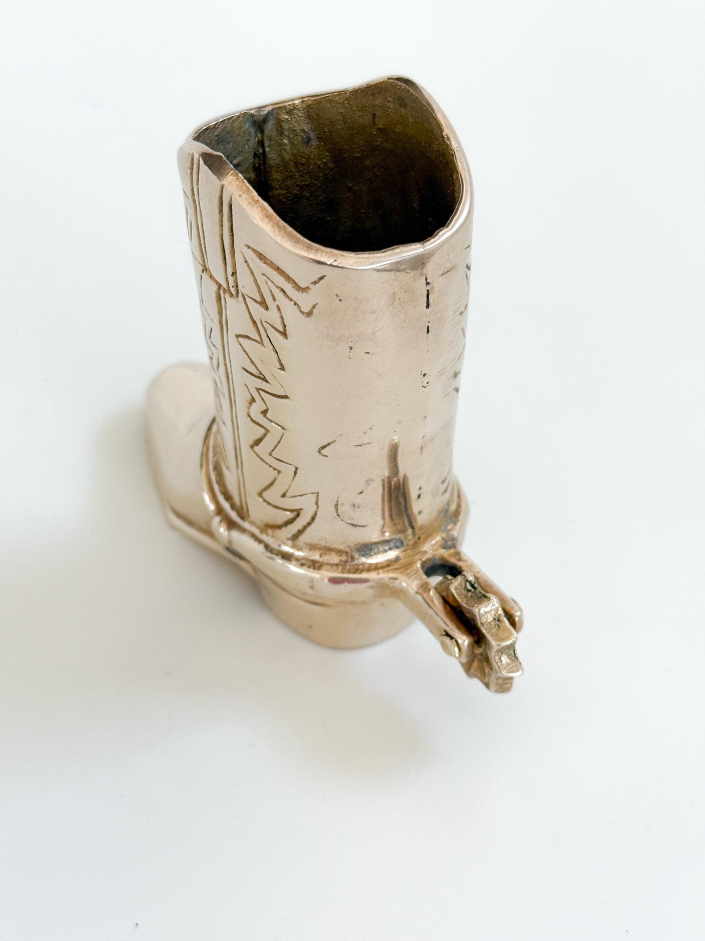 Vintage Brass Boot
