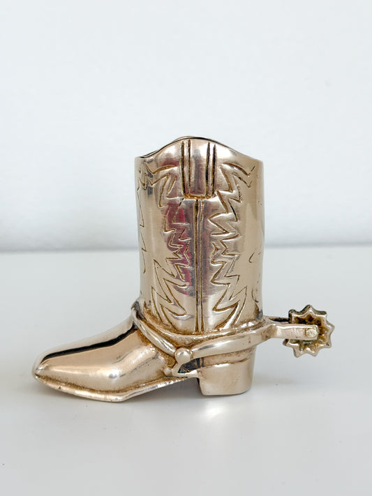 Vintage Brass Boot