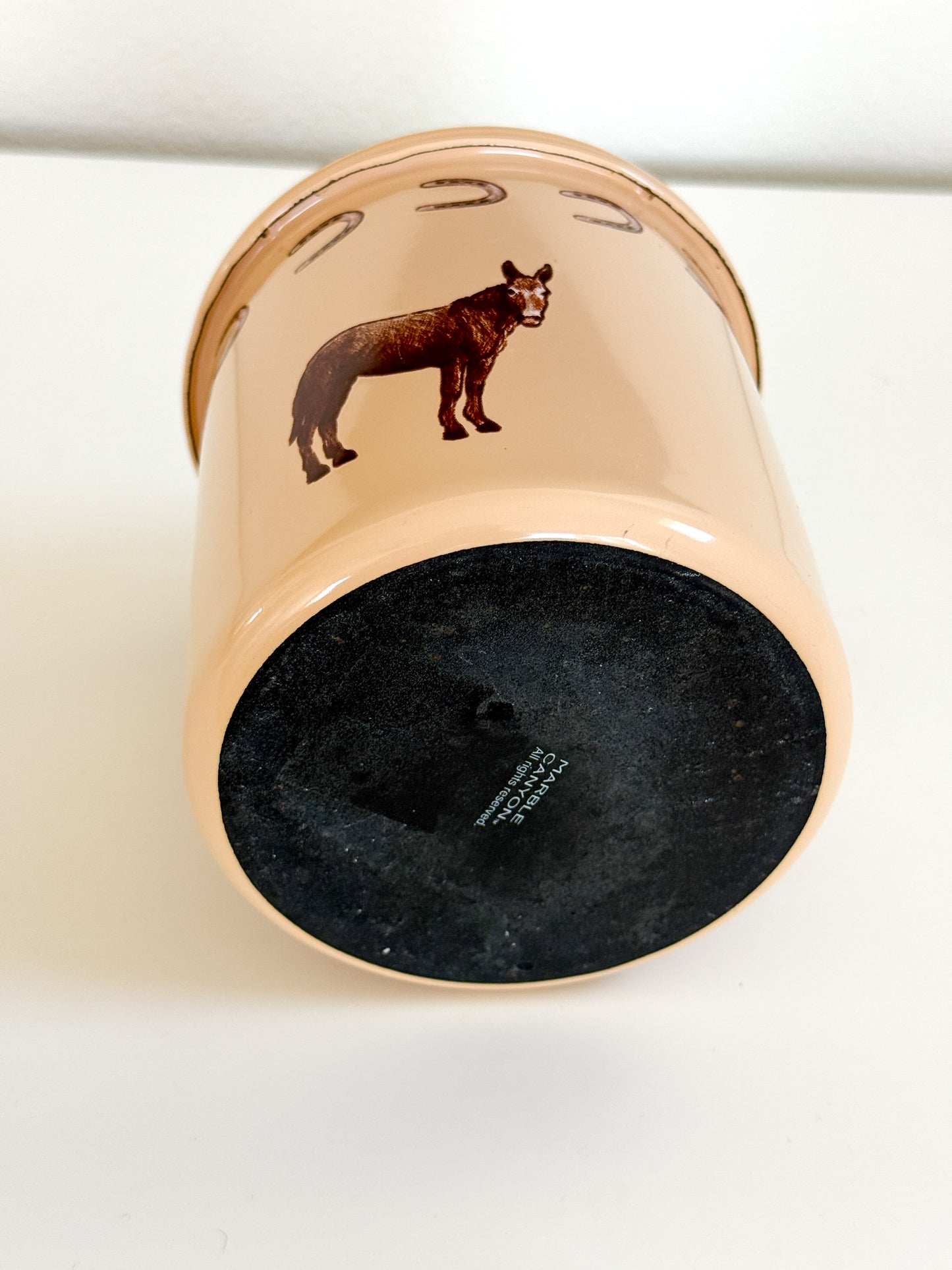 Vintage Donkey Canister