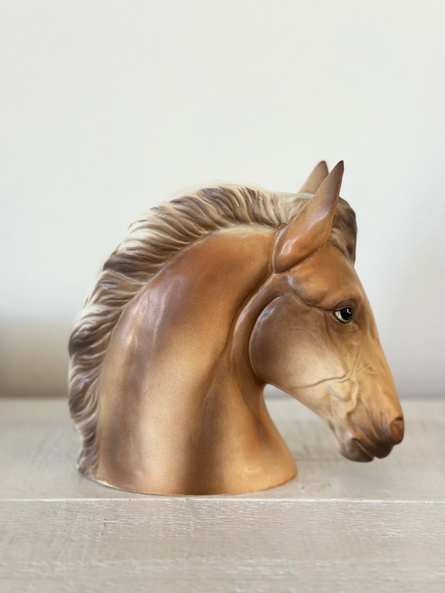 Vintage Horse Planter