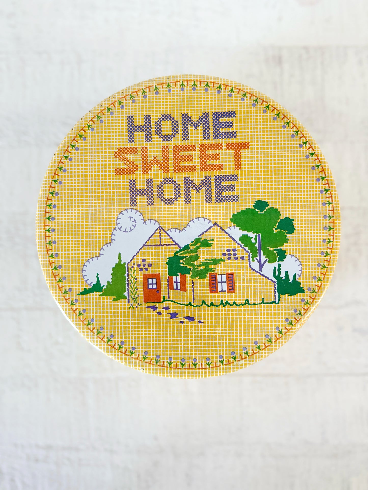 Vintage Home Sweet Home Tin