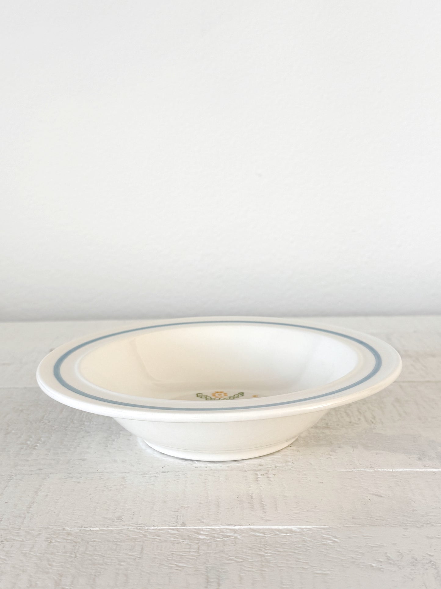 Vintage Cross Stitch Bowl