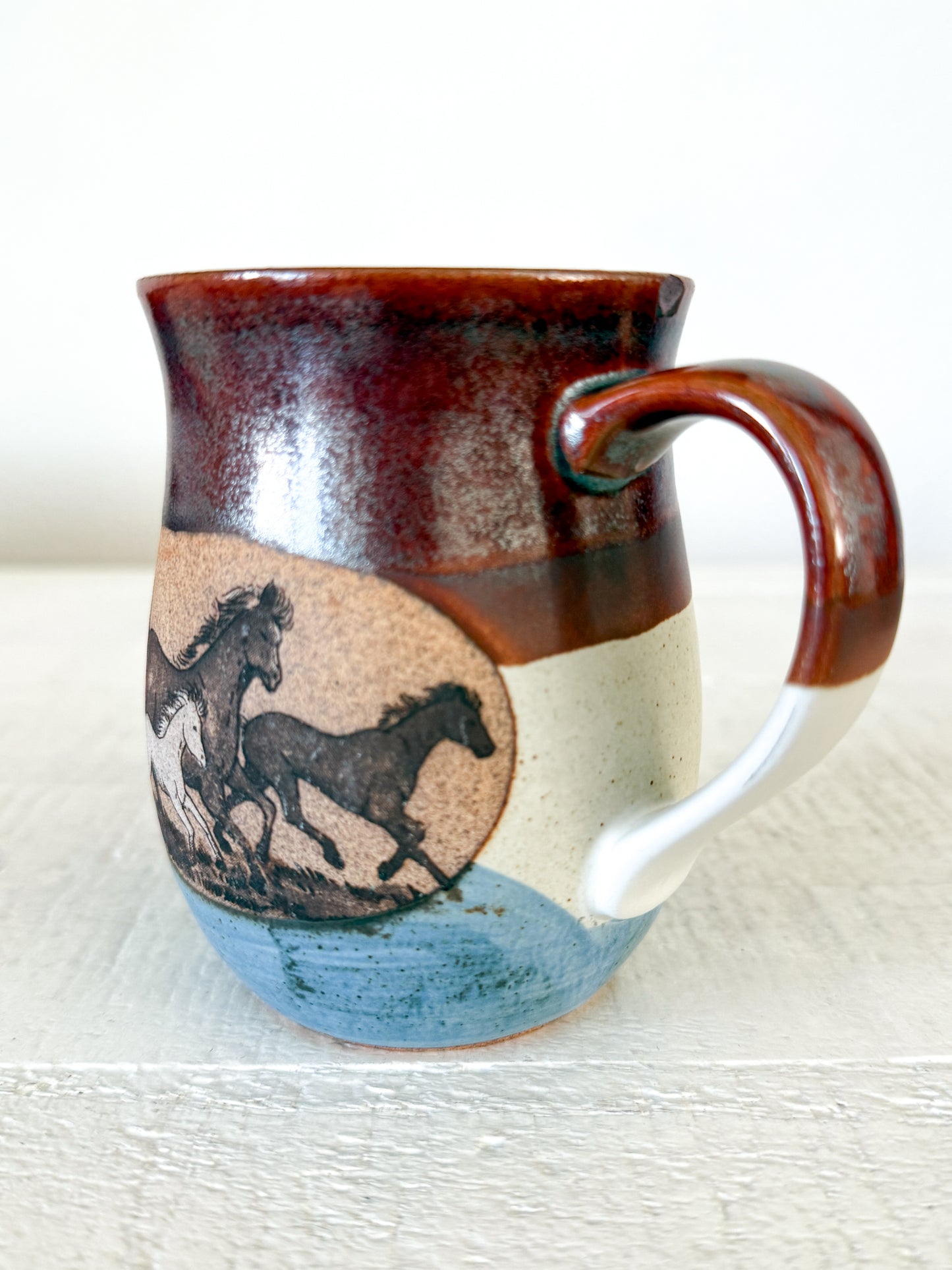 Vintage Horse Mug