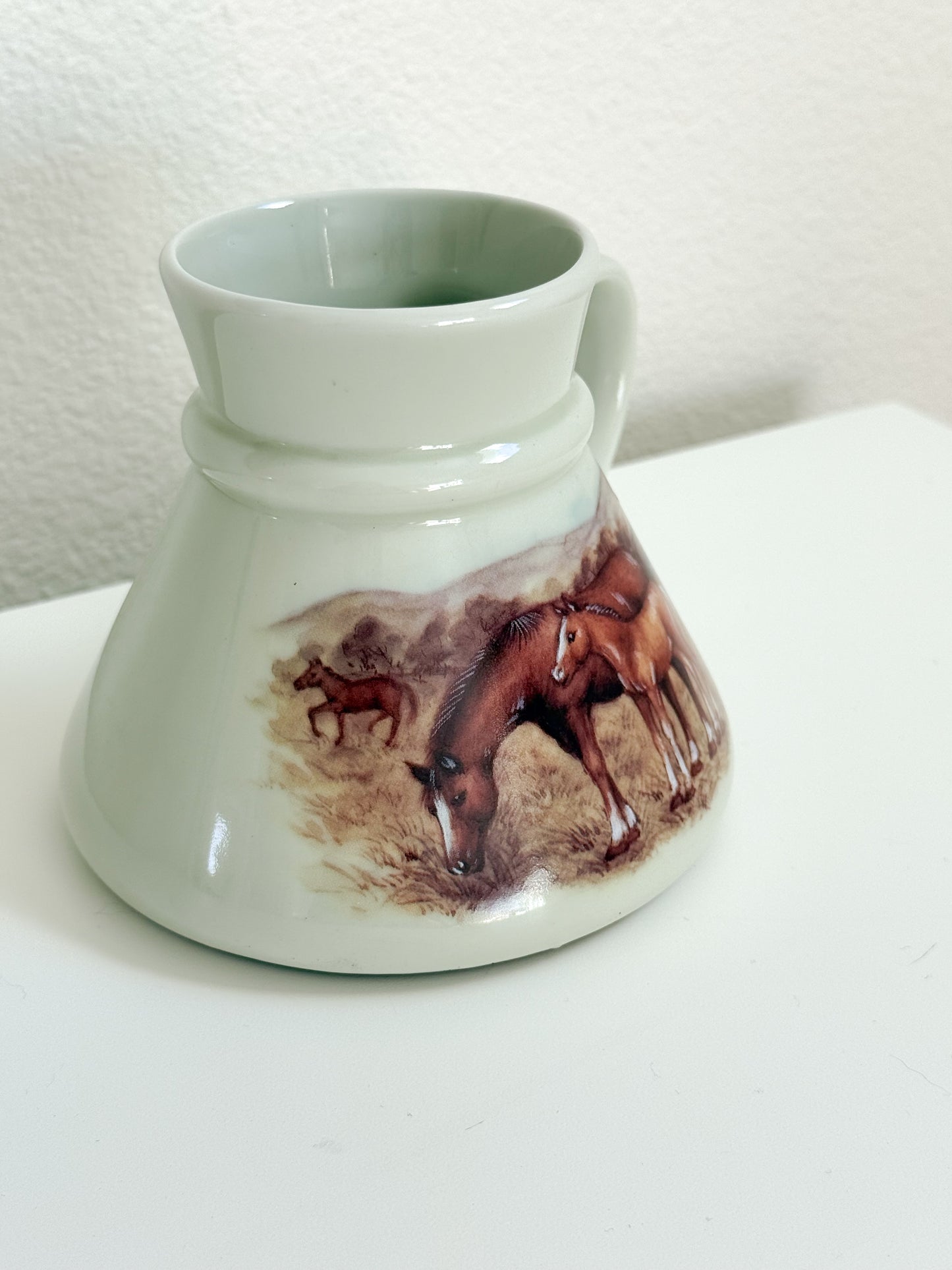 Vintage Horse No Spill Mug