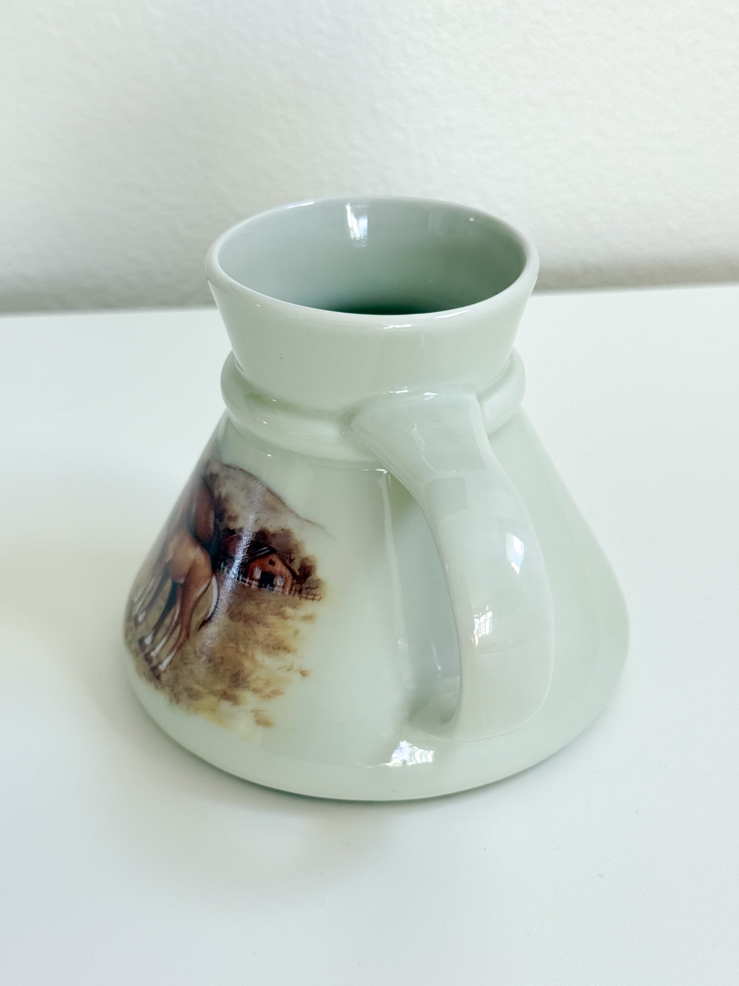Vintage Horse No Spill Mug