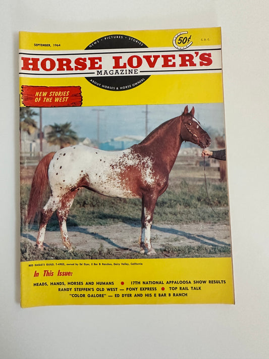 Vintage Horse Lovers Magazine 1964