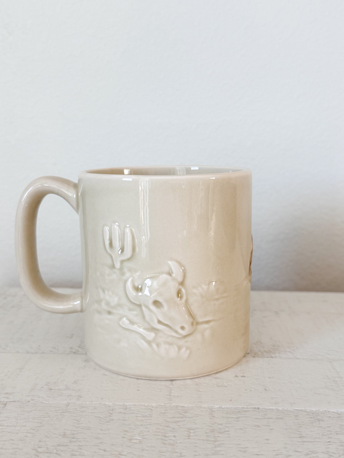 Vintage Covered Wagon Mug (read)
