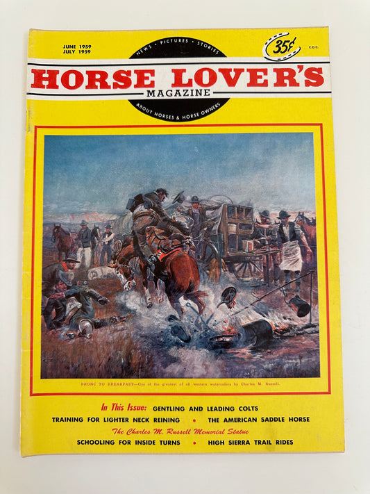 Vintage Horse Lovers Magazine 1959