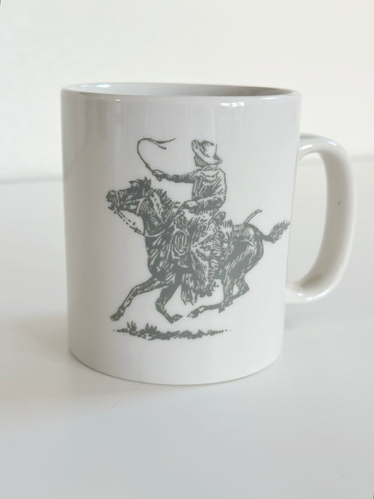 Vintage Cowboy Mug