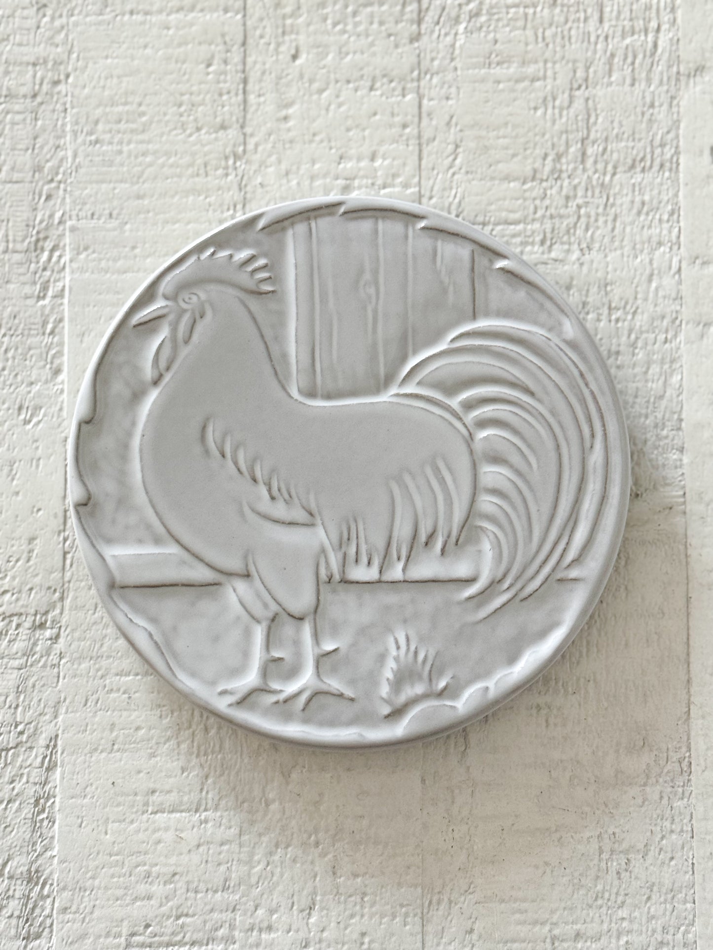 Vintage Frankoma Rooster Trivet