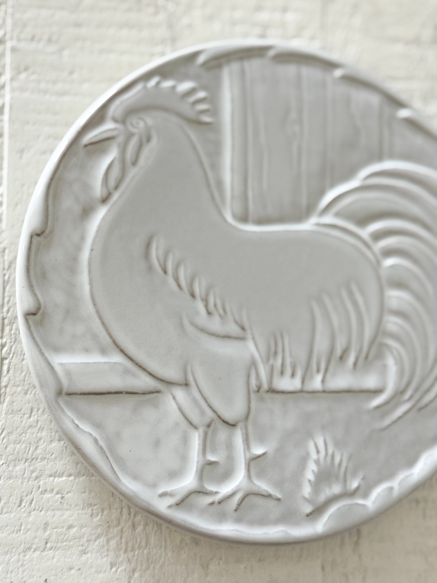 Vintage Frankoma Rooster Trivet